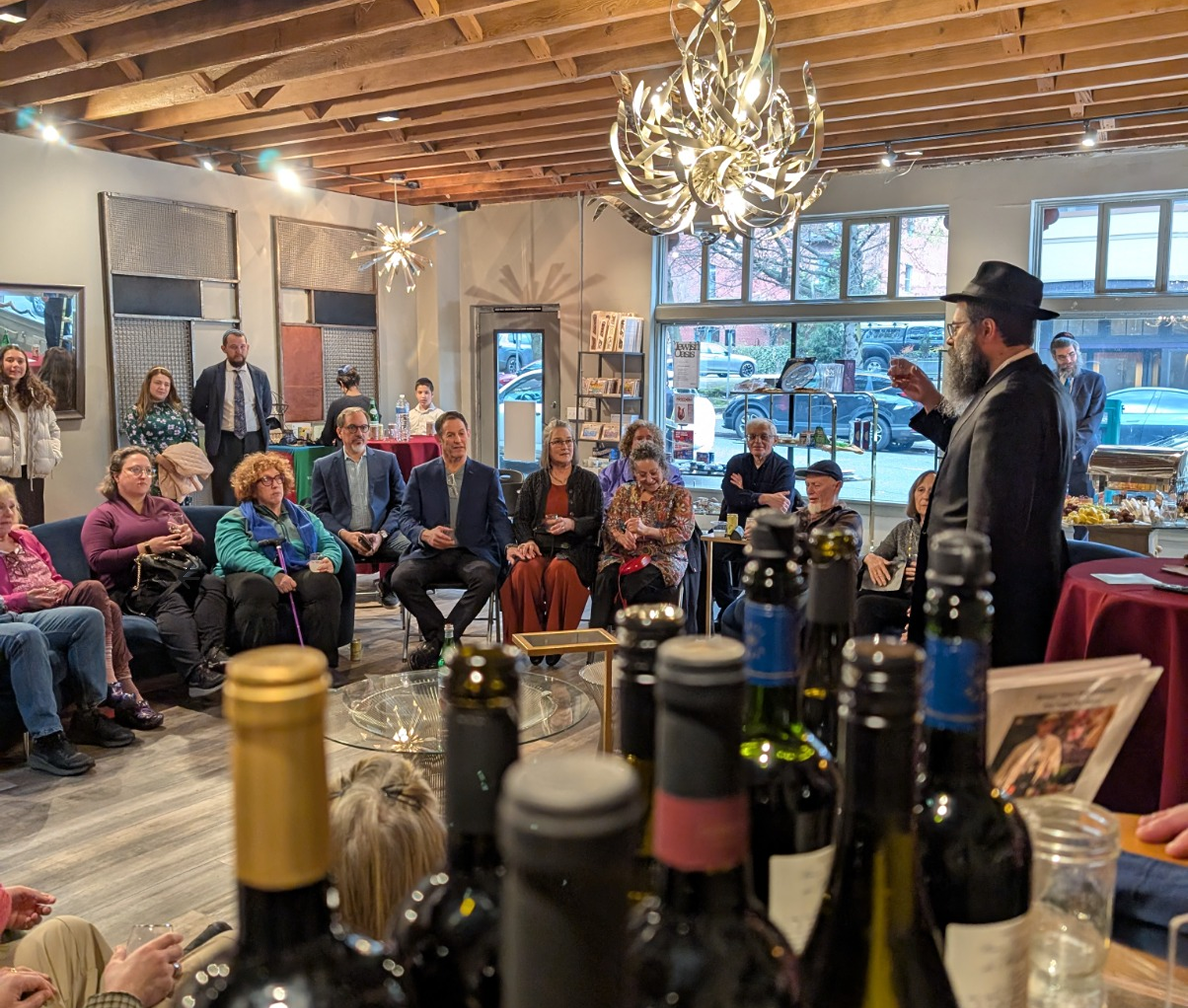 Inside the Jewish Oasis center